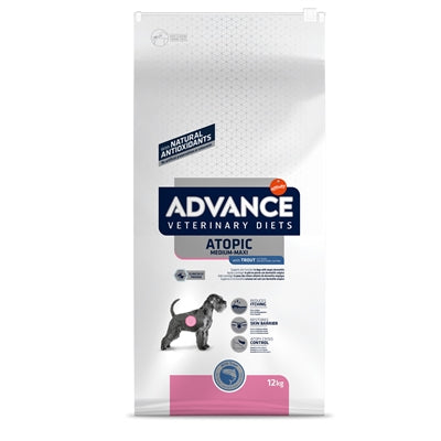 Advance Veterinary Diet Hund Empfindliche Haut Medium / Maxi 12 Kg