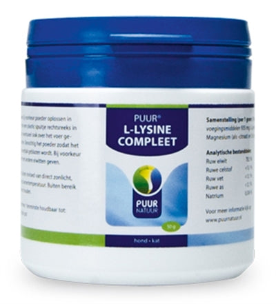 Puur Natuur L-Lysin Hund Und Katze 50 Gr