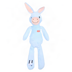 Zolux Furry Farm Esel Hassan Plüsch Mit Seil Blau