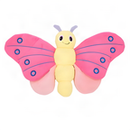 Fofos Jumbo-Schmetterling Rosa 25X38X10 Cm