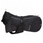 Trixie Hundemantel Limoux Reflect Schwarz/Grau