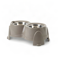 Savic Futterschale Ergo Feeder Warm Grau 61X35X28 Cm 2X1,5 Ltr.