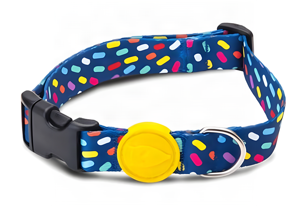 Morso Halsband Hund Recycelt Color Invaders Lila
