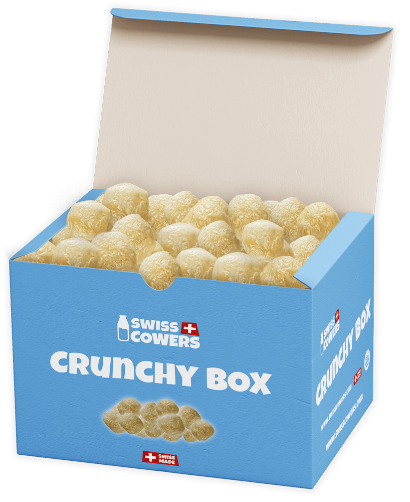 SwissCowers Cheese Crunchies Crunchy Box (118 Belohnungen)