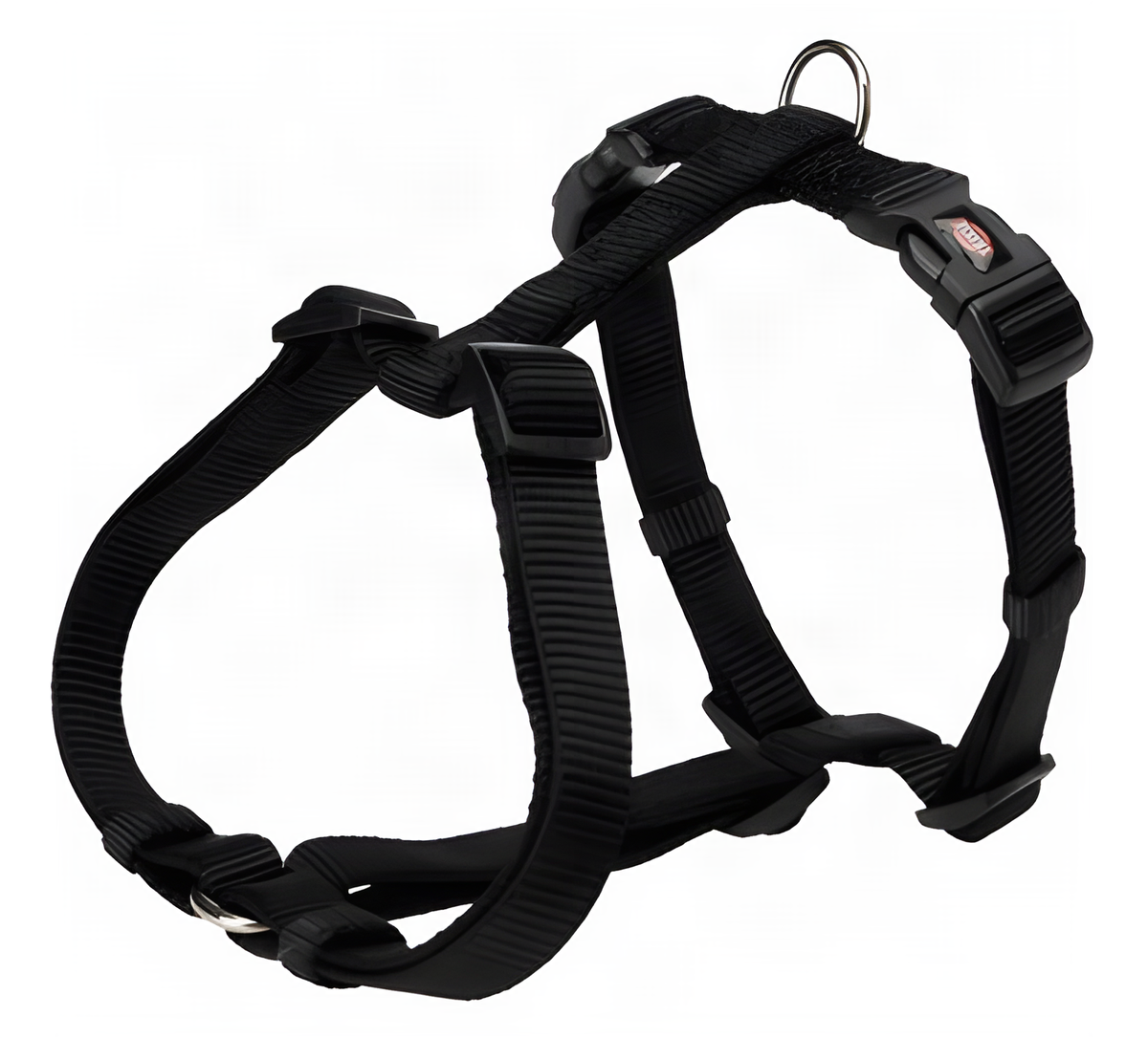 Trixie Hundegeschirr Premium H-Body Schwarz