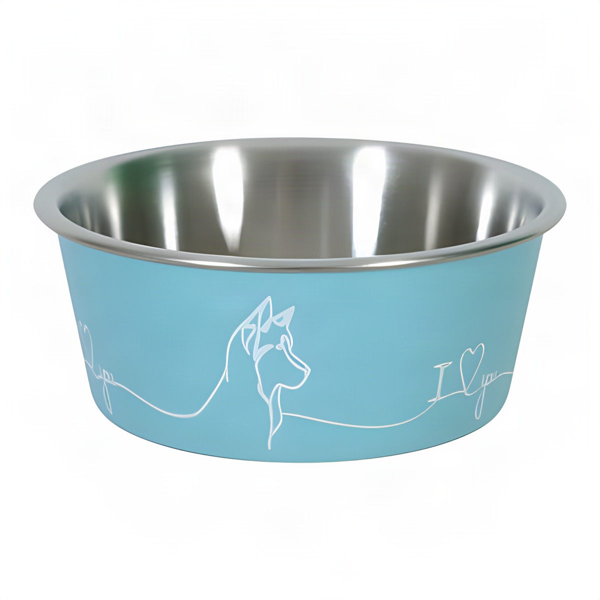 Zolux Liebe Futternapf Hund Blau