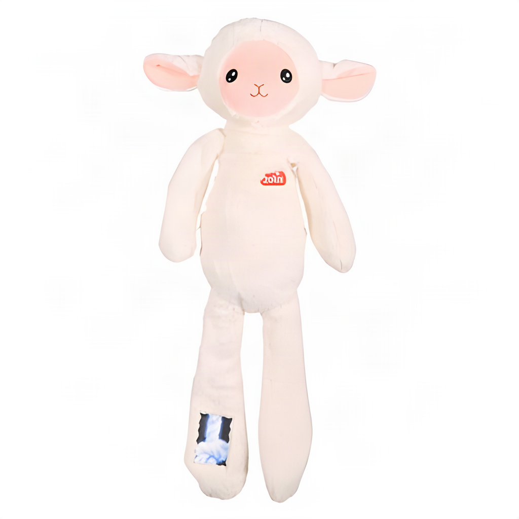Zolux Furry Farm Schaf Lenny Plüsch Mit Seil Weiss