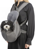 Trixie Hund Tasche Bauch Träger Molly Grau 25X17X38 Cm