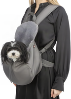 Trixie Hund Tasche Bauch Träger Molly Grau 25X17X38 Cm