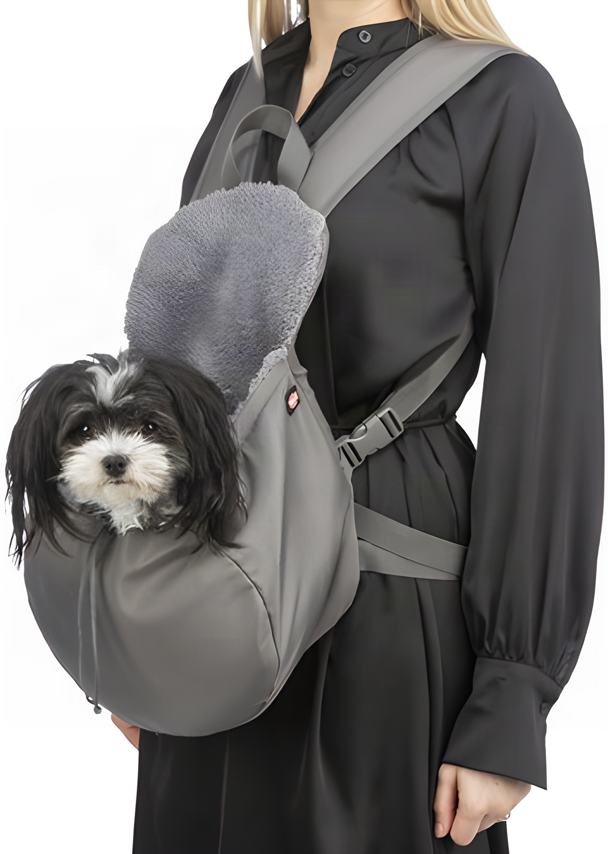 Trixie Hund Tasche Bauch Träger Molly Grau 25X17X38 Cm