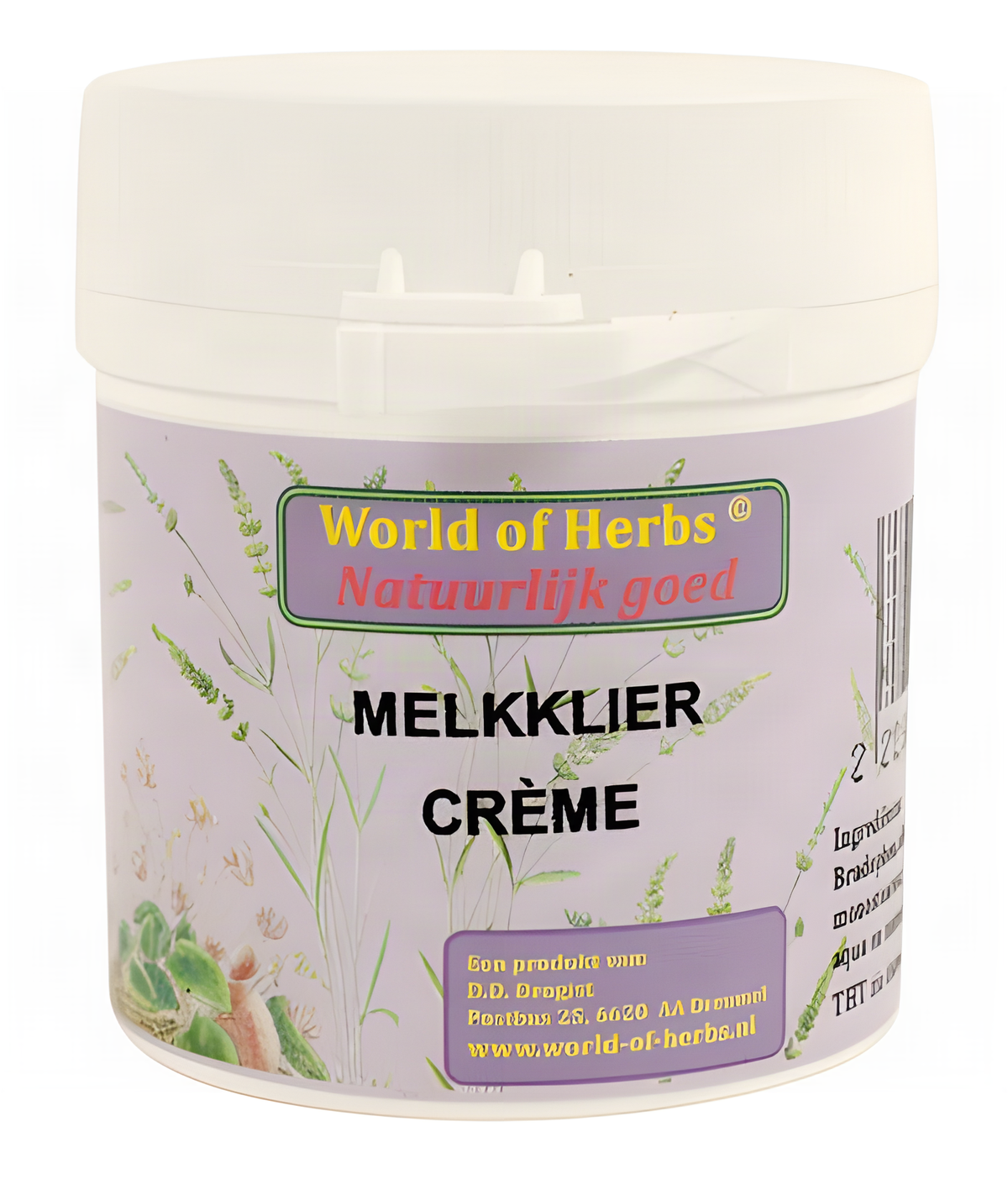 World Of Herbs Phytotherapie Creme Für Die Brustdrüse 50 Gr