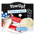 YowUp! Frozen Yoghurt Hot dog mit Käse