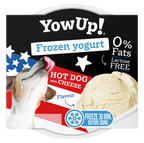 YowUp! Frozen Yoghurt Hot dog mit Käse