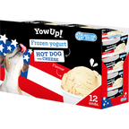 YowUp! Frozen Yoghurt Hot dog mit Käse