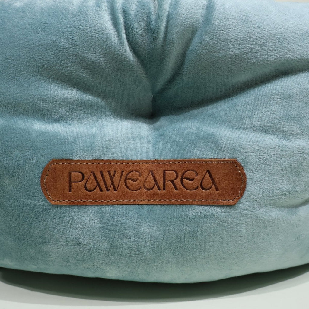 Pawearea lit de luxe pour chien Marshmallow – peluche ultra douce, fait main en Europe, pour chiens et chats, 3 coloris