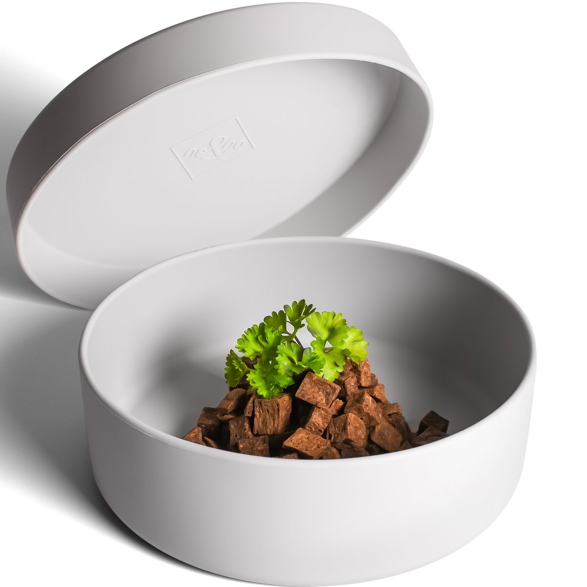 ne&no® siliconen voerbak met deksel - 3 in 1 voor honden en katten