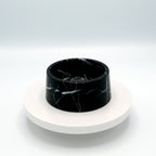 Essens- und Trinkschale aus Marmor | Nero Marquina