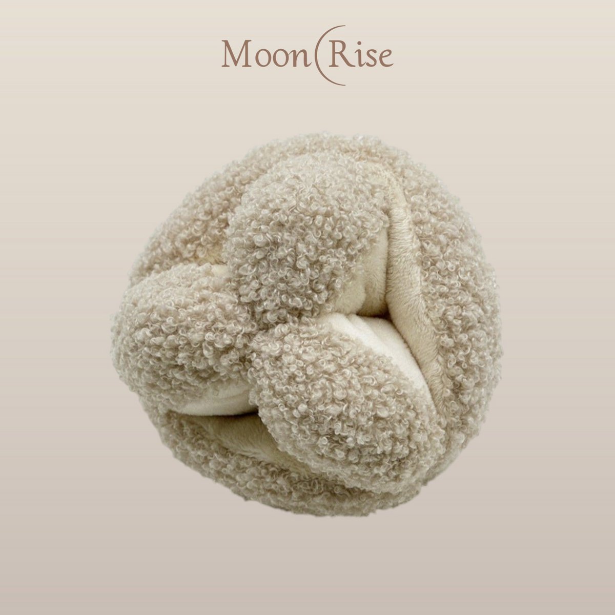 MoonRise grote snuffelbal van pluche met piepgeluid