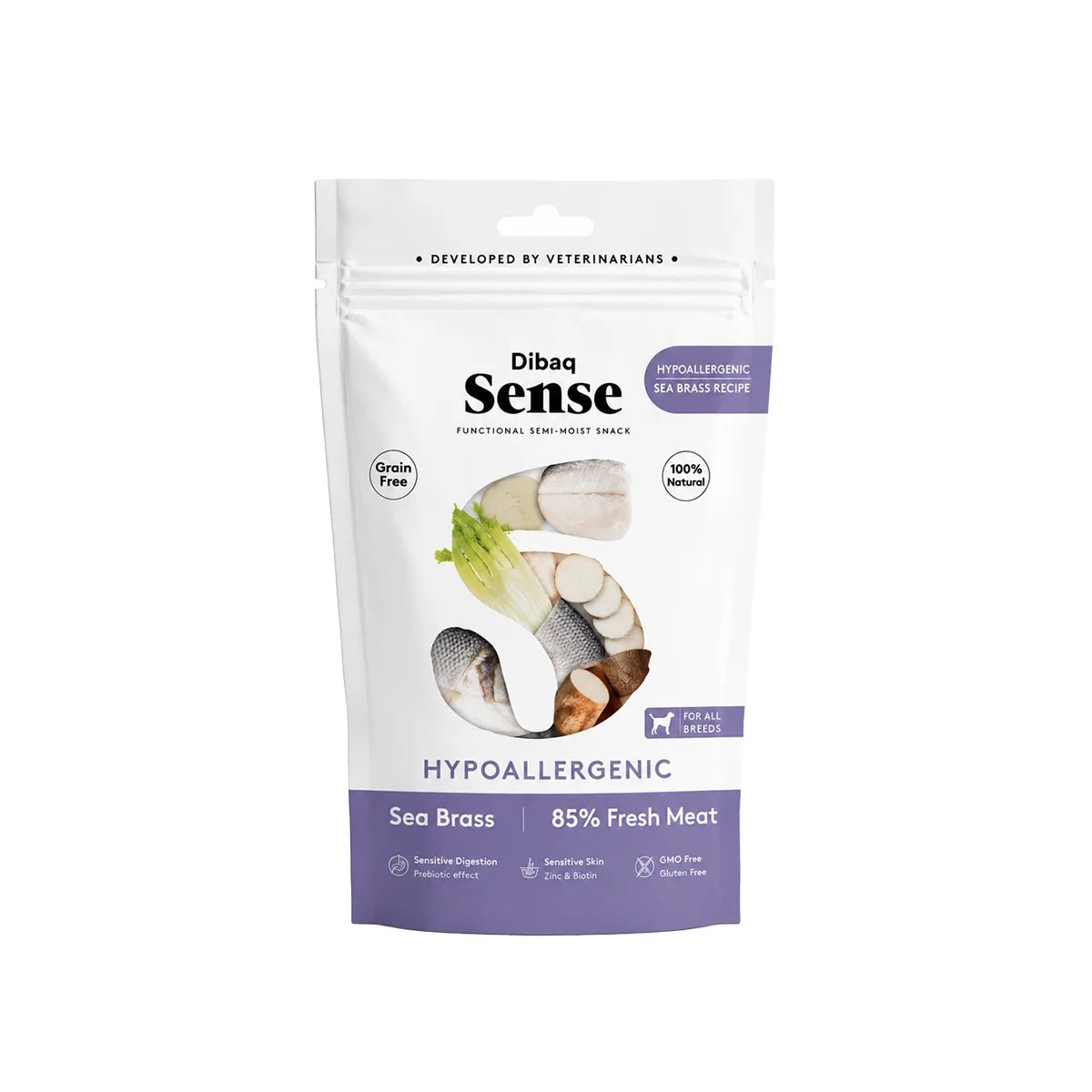 DIBAQ SENSE Hypoallergen Wolfsbarsch 100g