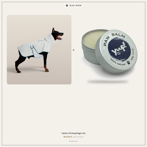 Bundle: Herbst-Pfotenpflege-Set
