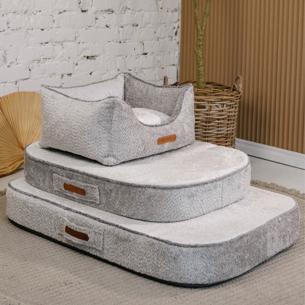 Pawearea orthopedische hondenmatras Merlin – premium ondersteunend bed voor grote hondenrassen, handgemaakt in Europa