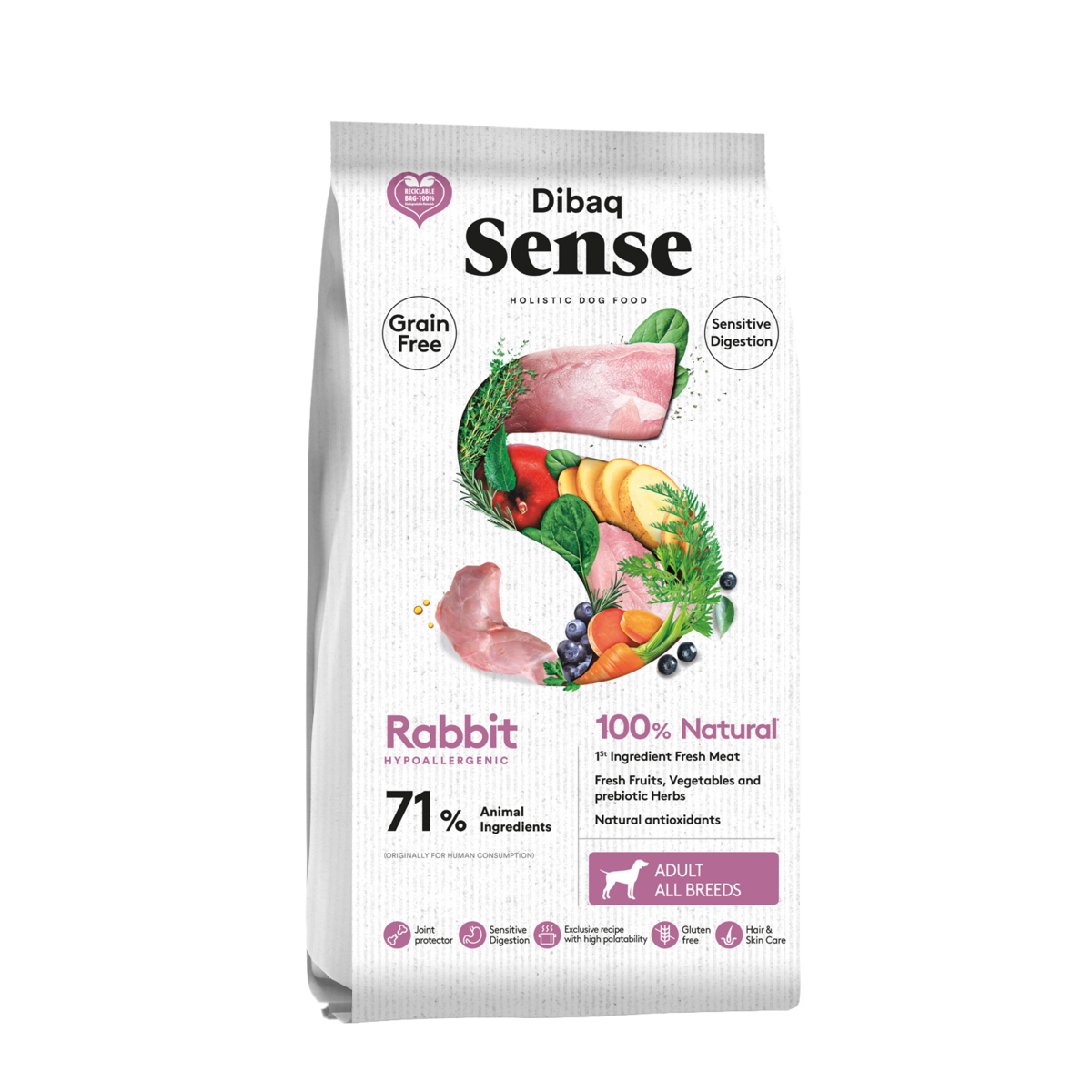 DIBAQ Sense getreidefrei Kaninchen 10kg