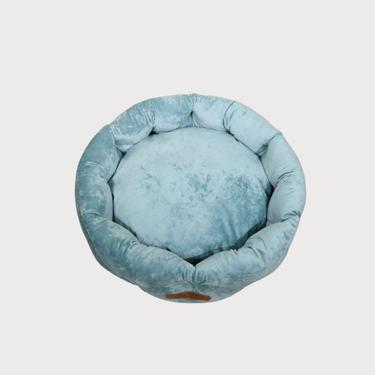 Pawearea luxe hondenmand Marshmallow – superzachte pluche, handgemaakt in Europa, voor honden en katten, 3 kleuren