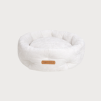 Pawearea lit de luxe pour chien Marshmallow – peluche ultra douce, fait main en Europe, pour chiens et chats, 3 coloris
