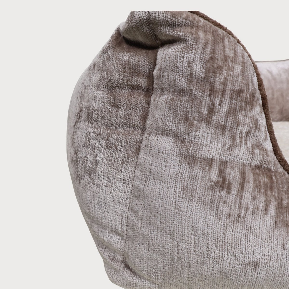 Pawearea Phoebe Luxus-Hundebett – Premium-Samt, handgefertigt in Europa, moderner Designer-Stil