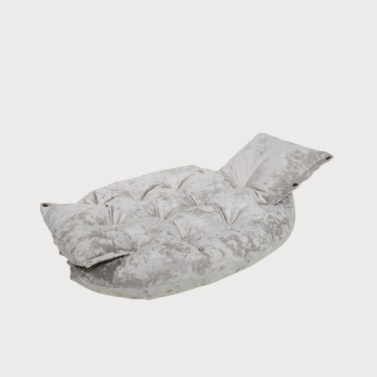 Pawearea MALIBU Verwandelbares Luxus-Hundebett – Marmorsamt, 2-in-1-Designer-Haustiermöbel, handgefertigt in Europa
