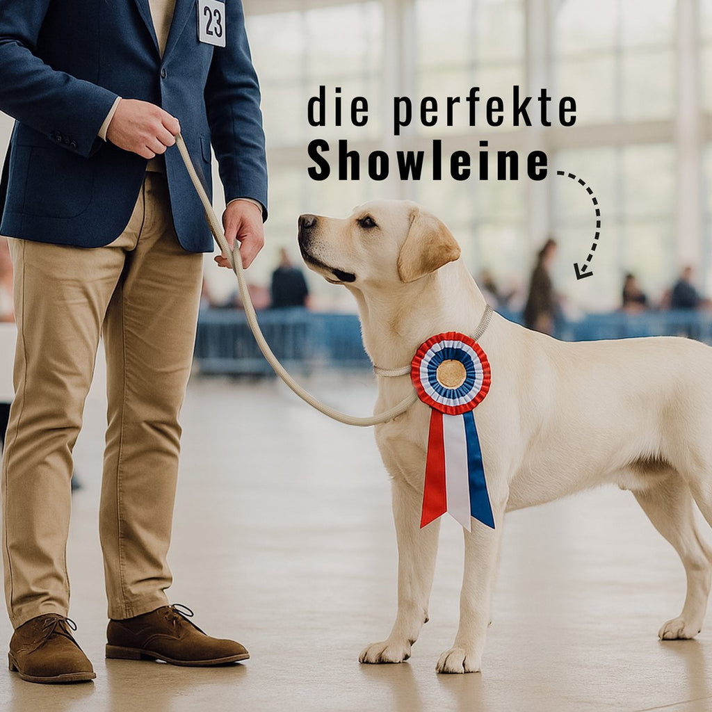 ne&no® retrieverlijn - touwlijn met geïntegreerde halsband