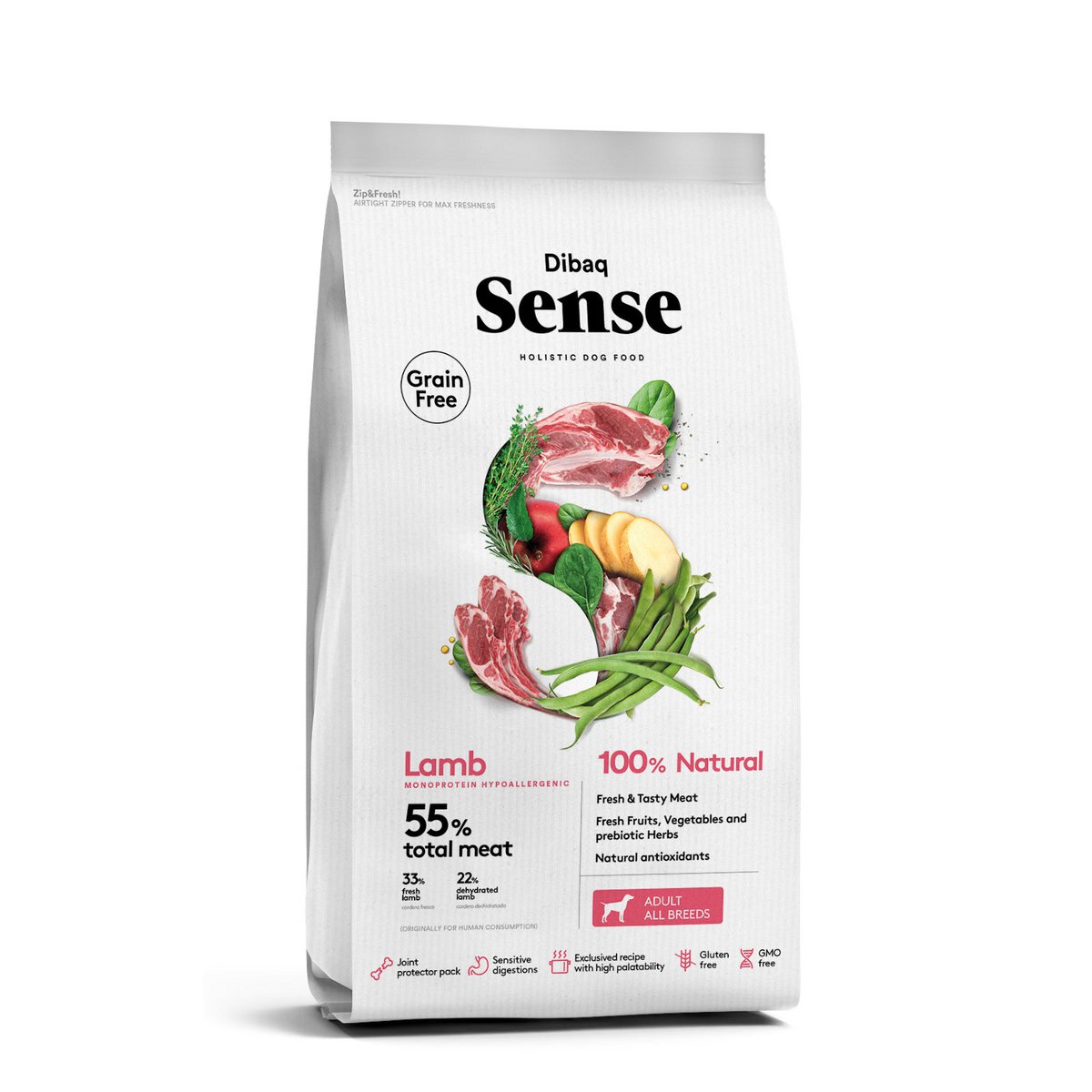 DIBAQ Sense getreidefrei Lamm 12kg