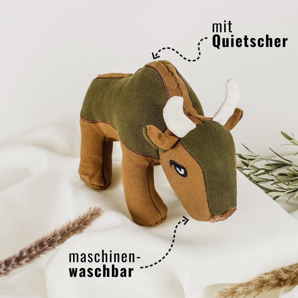 ne&no® Robustes Hundespielzeug [Developed by NE&NO] - Büffell Billie