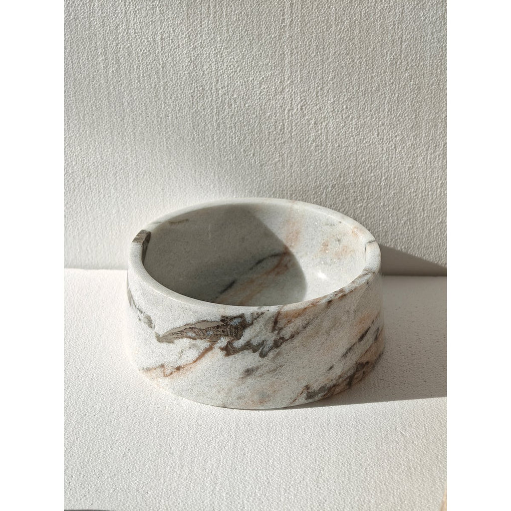 STUDIO ANIMAUX | Marble Food and Water Bowl