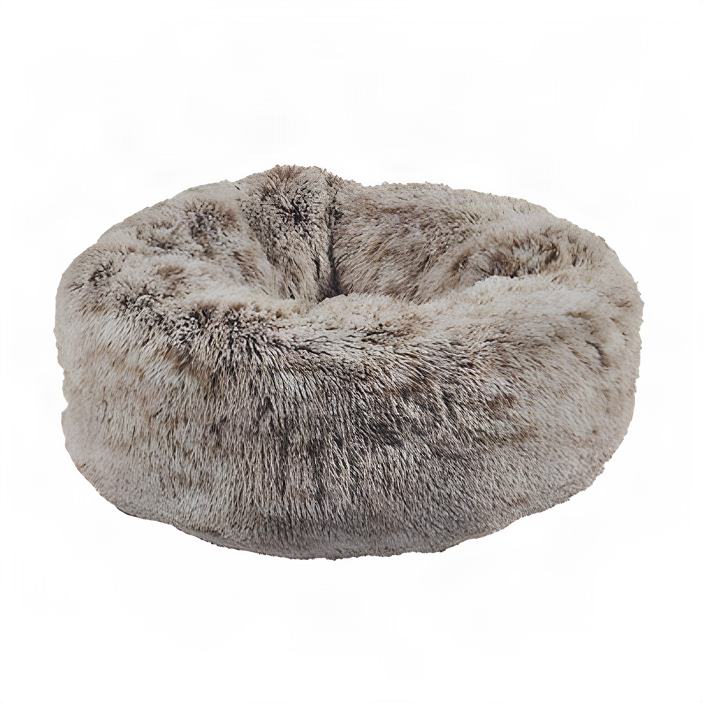 Croci Hundekorb Donut Zweifarbig Beige