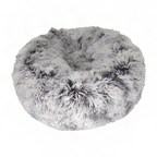 Croci Hundekorb Donut Zweifarbig Schwarz