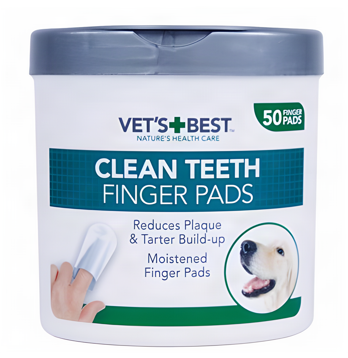 Vets Best Saubere Zähne Fingerpads 50 St