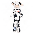 Zolux Furry Farm Kuh Isache Plüsch Mit Seil Weiss / Schwarz