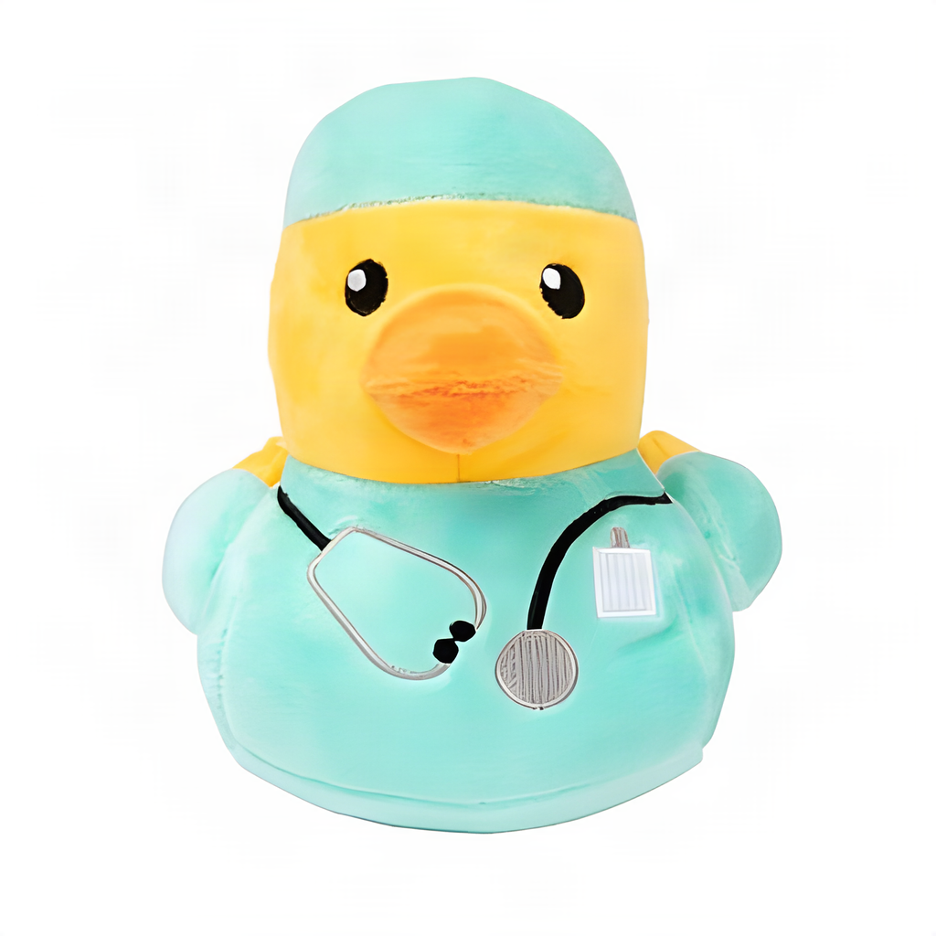 Fuzzyard Duck Ducktor Plüsch 16X15X17 Cm