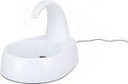 Trixie Trinkbrunnen Gebogener Strahl Kunststoff Weiss 25X35X24,5 Cm 2,6 Ltr.