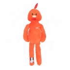 Zolux Furry Farm Hahn Brock Plüschtier Mit Schnur, Orange