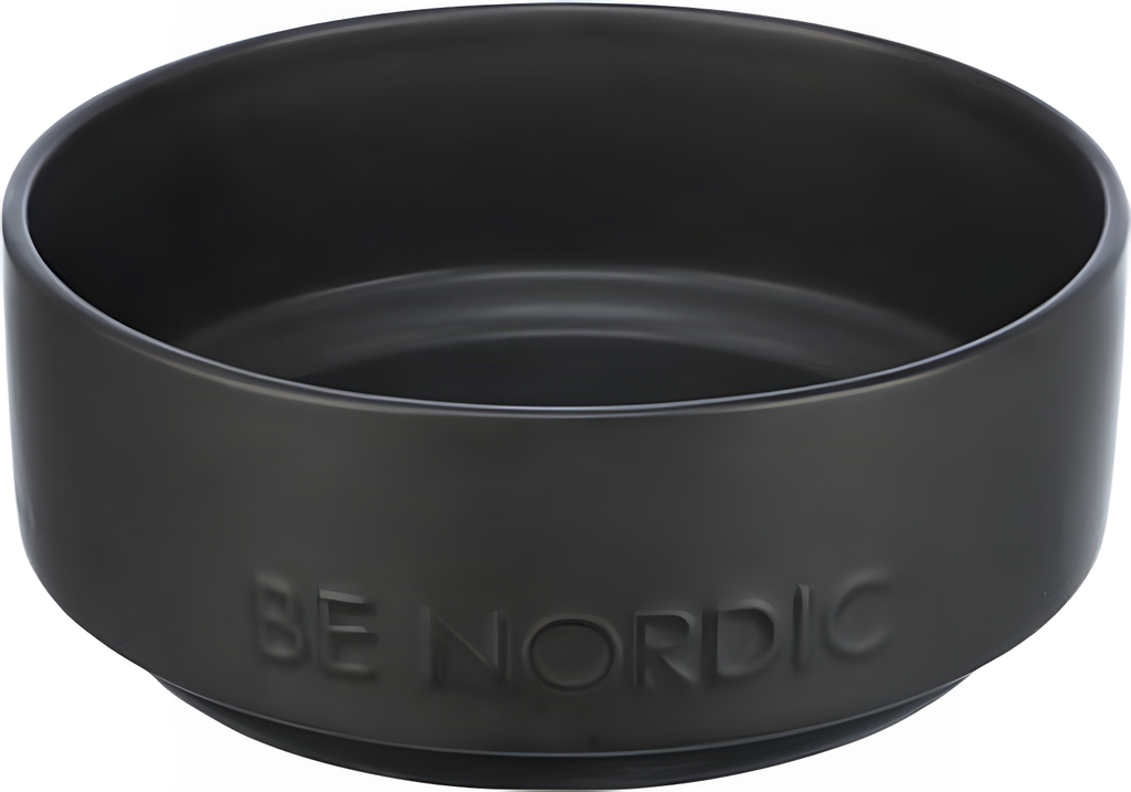Trixie Be Nordic Futterschale Hund Keramik / Gummi Schwarz
