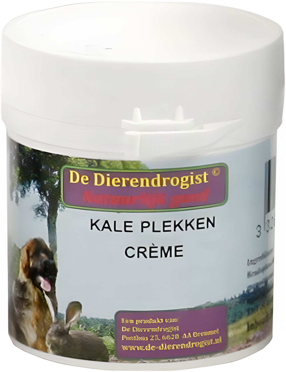 Dierendrogist Creme Für Kahle Stellen 50 Gr